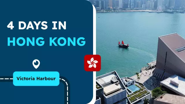 Exploring Victoria Harbour Scenic Views Travel YouTube Thumbnail Template