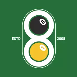 Eye-Catching Billiards Design Featuring Eight Ball Logo Template
