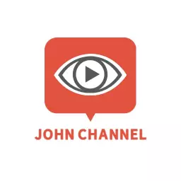 Eye-Catching Orange Background for Engaging YouTube Channel Logo Template