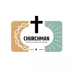 Faith Inspiring Design with Cross Symbolizing Churchman Logo Template