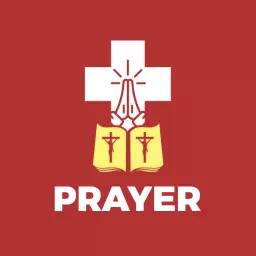 Faithful Prayer Representation with Cross and Bible Elements Logo Template