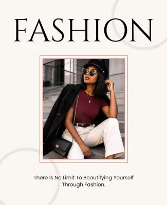 Fashion Style Inspiration Poster Template
