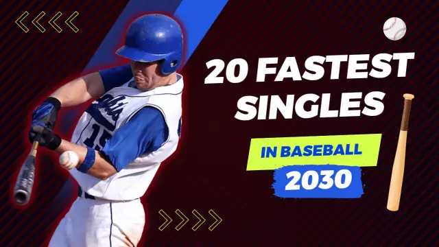 Fastest Singles Highlights Statistics Baseball YouTube Thumbnail Template