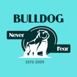 Fearless Bulldog Logo Representing Strength and Courage Logo Template