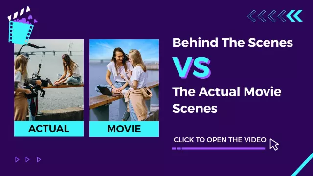 Filmmaking Insights Behind the Scene YouTube Thumbnail Template