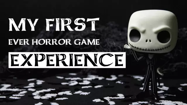 First Horror Game Experience Gaming YouTube Thumbnail Template