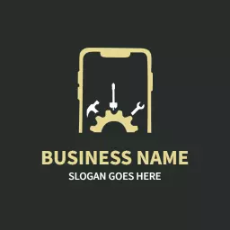 Fixing Mobile Devices with Professional Tools and Repairing Logo Template