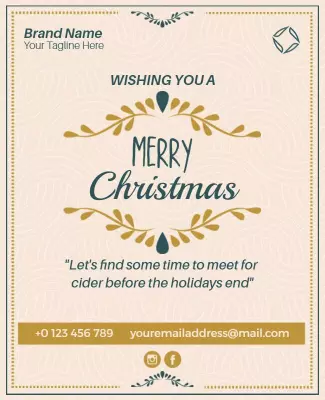 Free Christmas Flyer Design Template