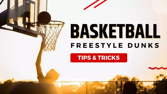 Freestyle Dunks Tips Tricks Basketball YouTube Thumbnail Template