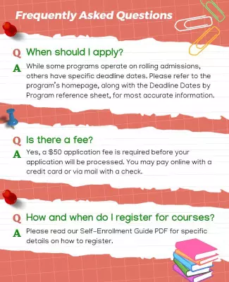 Frequently Asked Questions Educational Flyer Template