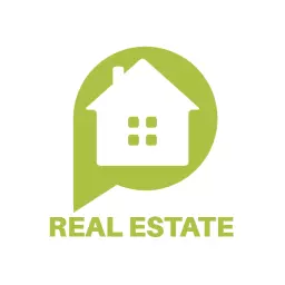 Fresh Green Design Emphasizing Reliable Real Estate Services Logo Template