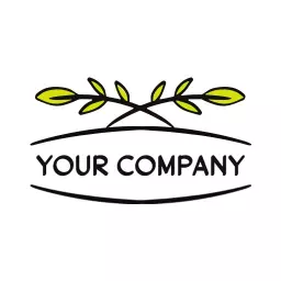 Fresh Green Leaves Symbolizing Eco Friendly Initiatives Logo Template