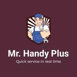 Friendly Handyman with Tools Offering Reliable Business Solutions Logo Template