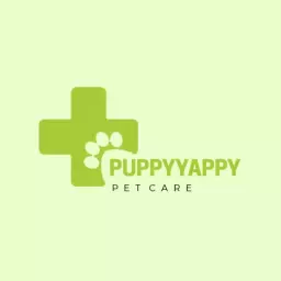 Friendly Light Green Design Promoting Pet Care Center Logo Template