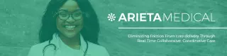 Friendly Medical Professional on Soft Green Background Banner Template