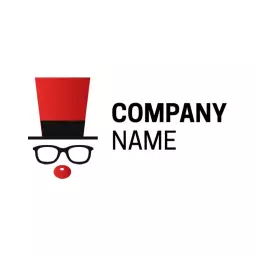 Fun and Colorful Clown Character for Entertainment Logo Template