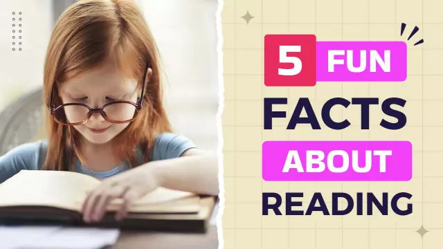 Fun Facts About Reading Learning YouTube Thumbnail Template