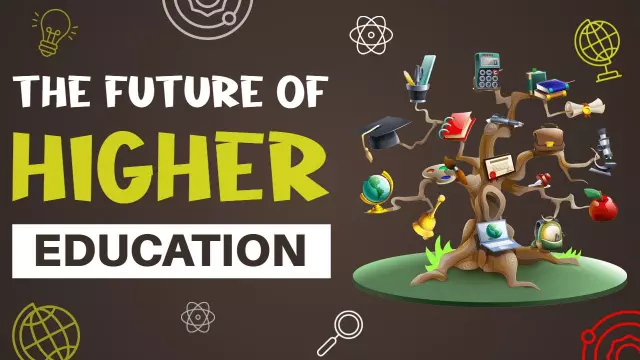 Future Higher Education Tree Learning YouTube Thumbnail Template