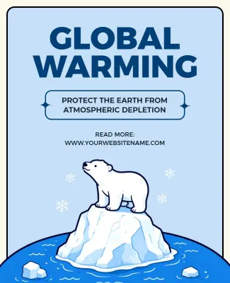 Global Warming Awareness Poster Template