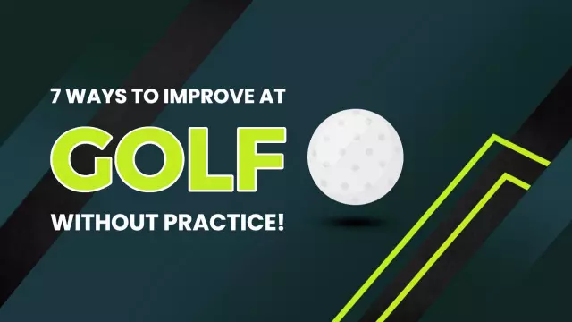 Golf Improvement Techniques Without Practice Sports YouTube Thumbnail Template