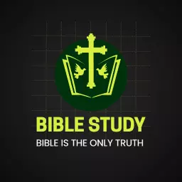 Green Bible Study Logo Emphasizing Faith and Spiritual Growth Logo Template