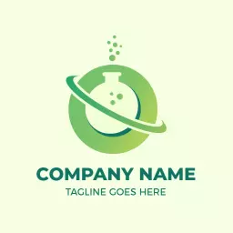 Green Chemistry Experiment Representing Oxygen Purity Logo Template