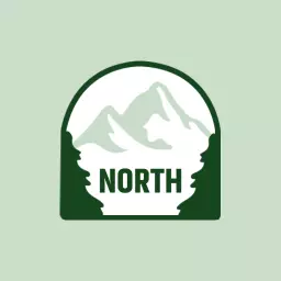 Green Mountain Landscape Emphasizing the North Logo Template