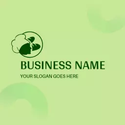 Green Nature-Inspired Bakery Logo for Fresh Baked Goods Logo Template