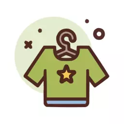 Green Stylish T-Shirt Design for Modern Fashion Logo Template