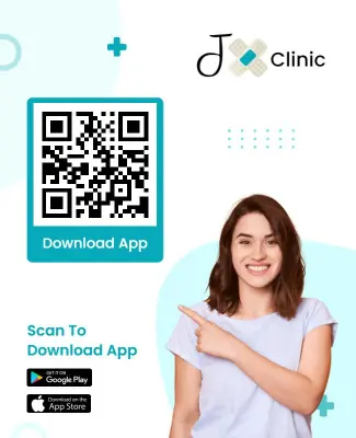 Healthcare App Download QR Code Flyer Template