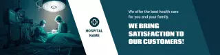 Healthcare Excellence in Surgical Environment LinkedIn Banner Template