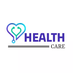 Heart and Stethoscope Design for Health Care Logo Template