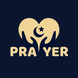 Heart-Shaped Prayer Design Symbolizing Faith and Unity Logo Template