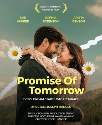 Heartwarming Love Story Movie Poster Template