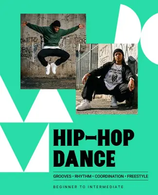 Hip-Hop Dance Poster Template