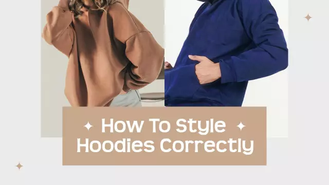 Hoodie Fashion Styling Tips Trending YouTube Thumbnail Template