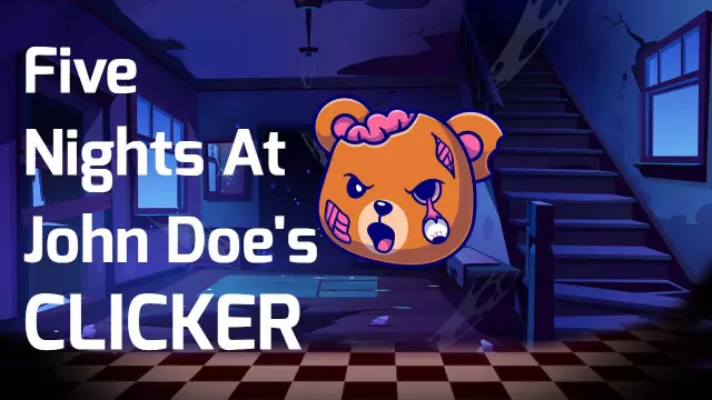 Horror Survival Five Nights At John Doe Gaming YouTube Thumbnail Template