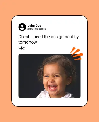 Humorous Reaction Meme Poster Template