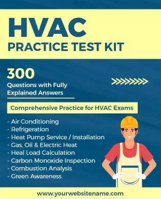 Hvac Certification Practice Test Kit Flyer Template