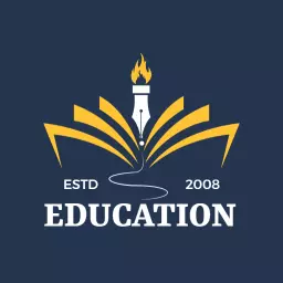 Illuminating Education Theme with a Creative Torch Logo Template