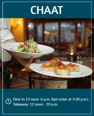 Indian Street Food Dining Flyer Template