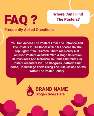 Informative FAQ Guidance on Finding Posters Poster Template