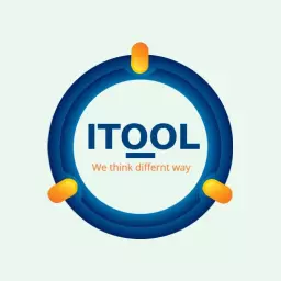 Innovative Blue and Green Circular Design for Company Logo Template
