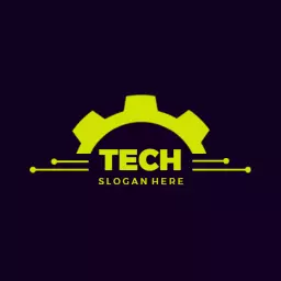 Innovative Gear Design Showcasing Modern Technical Concepts Logo Template