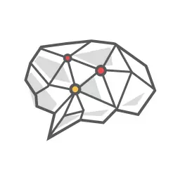 Innovative Geometric Brain Design for Technology Solutions Logo Template