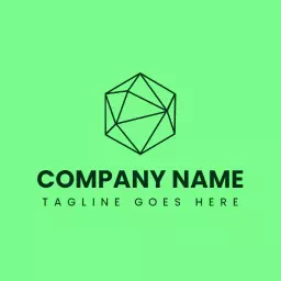 Innovative Geometric Design for a Modern Company Logo Template