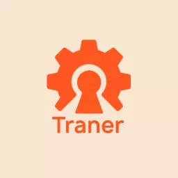 Innovative Orange Gear Symbolizing Industrial Solutions Logo Template