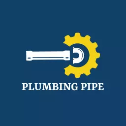 Innovative Pipeline Design Featuring Gear and Pipe Elements Logo Template