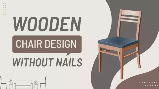 Innovative Wooden Chair Design Without Nails Trending YouTube Thumbnail Template