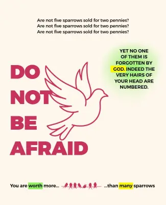 Inspirational Faith and Encouragement Poster Template